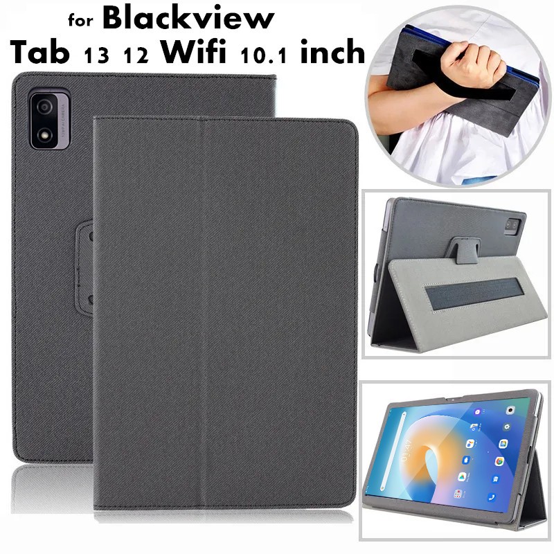 สําหรับ Blackview Tab 13 12 Wifi 10.1 นิ้วฝาครอบ Flip Magentic ขาตั้งหนังพับได้เคสป้องกันแบบเต็มตัวพ
