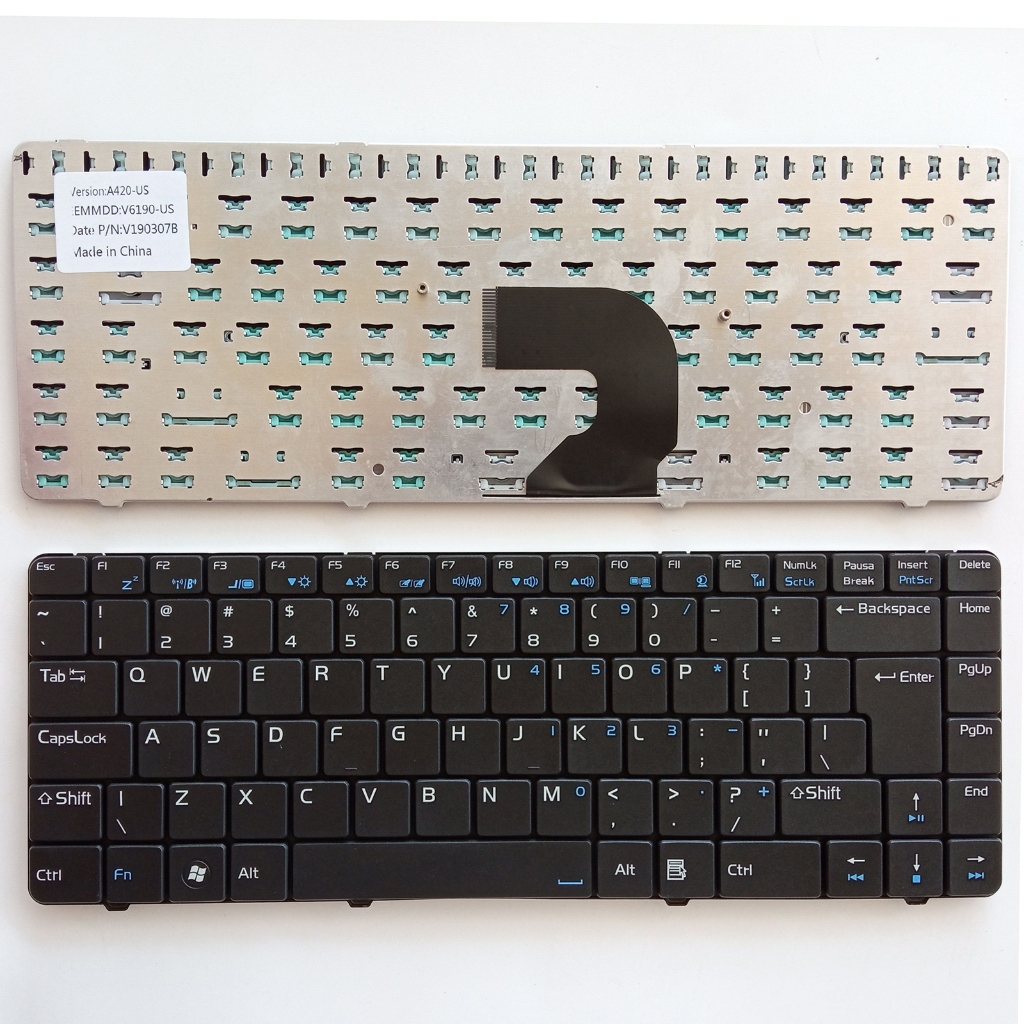 UI คีย์บอร์ดสําหรับ HASEE A420P-I3R I3L I3G I3B A420P A420P-I3G B8R D1 D2 D3 HEC41