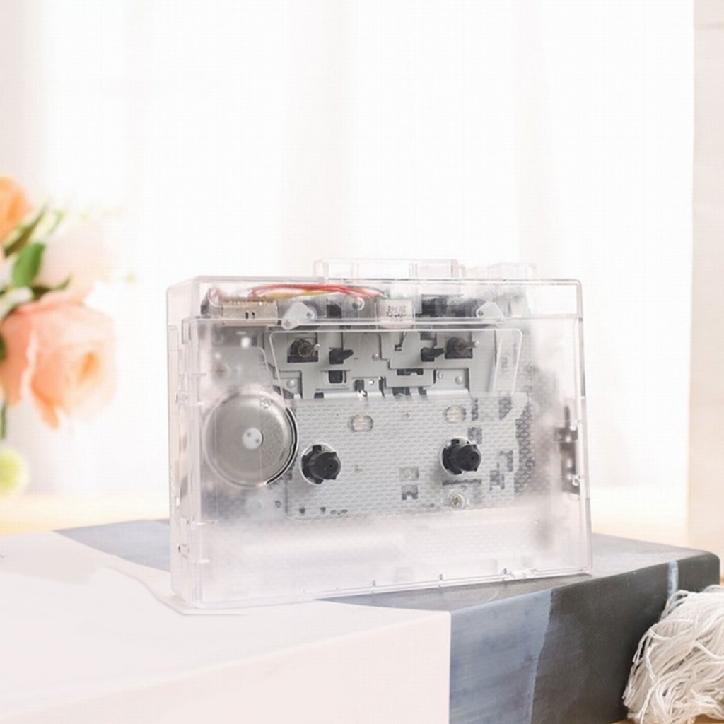 [mibum01eb] Cassette Bluetooth5 Tape Stereo Walkman สําหรับเพลงสนทนาอัตโนมัติ