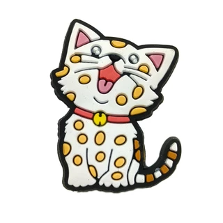 การ์ตูนน่ารัก สัตว์เลี้ยงแมวและสุนัข charms แบบDIY สำหรับ ประดับรองเท้า และเป็นของขวัญสำหรับเด็ก