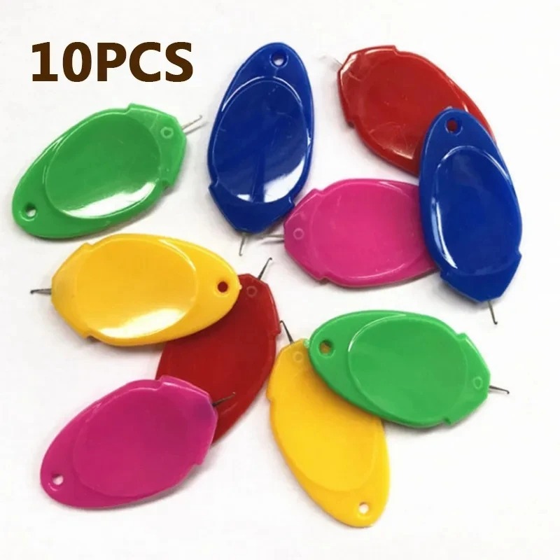 10 ชิ้น/ล็อต 5 ชิ้น/1 ชิ้น DIY Threader ผู้สูงอายุท่องเที่ยวเข็มง่ายอุปกรณ์ด้ายอัตโนมัติเครื่องมือเย็บผ้าทําด้วยมืออุปกรณ์เสริม