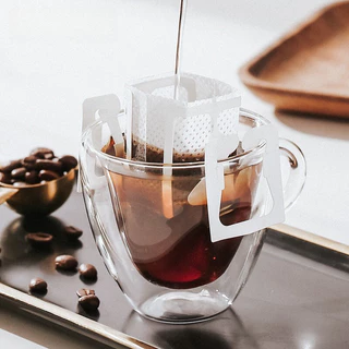 ถุงดริปกาแฟ 50ซอง แบบมีหูแขวน Drip Coffee Filter Bag CoffeeTimeShop
