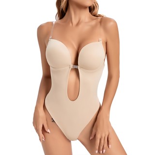 Wechery ชุดบอดี้สูท ชุดชั้นใน ไร้รอยต่อ กระชับสัดส่วน สายใส …