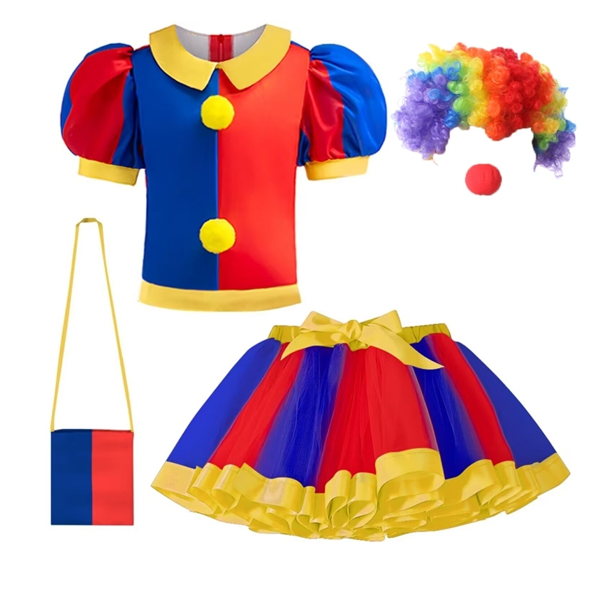 ถุงน่องคอสเพลย์ดิจิทัล Pamni onesie Pomni