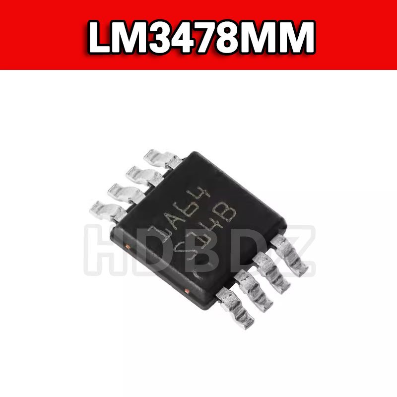 2pcs LM3478MM LM3478QMM S14B SSFB NOPB VSSOP-8 MOSFET Controller ชิป IC SMD