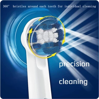 หัวเปลี่ยนแปรงสีฟันไฟฟ้า Oral-B EB20 Precision ทําความสะอาด แต่ละแพ็ค 10 ชิ้น