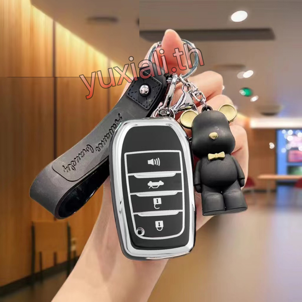 เคสกุญแจรีโมทรถยนต์ สําหรับ Toyota Fortuner Fortuner GR Fortuner Legender Sigma4 Camry Toyota Vellfi