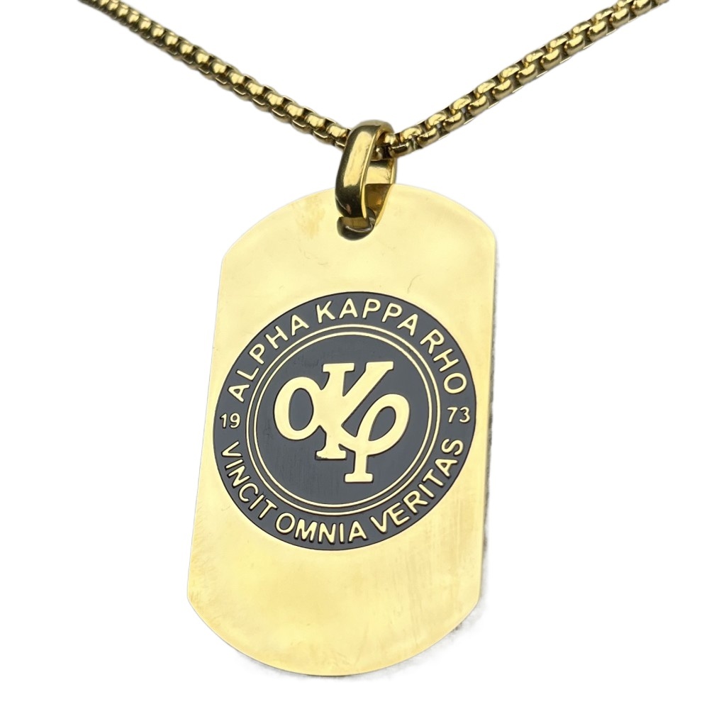 สร้อยคอจี้สแตนเลส AKRHO AKP สําหรับผู้ชาย