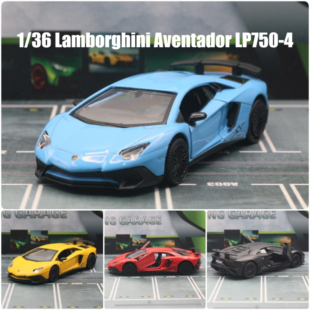 Rmz CITY 1:36 Aventador LP750-4 จําลอง Die Cast รถรุ ่ น Diecast โลหะผสมโลหะ Miniature ดึงกลับคอลเลกชันของขวัญสําหรับชายเด ็ ก