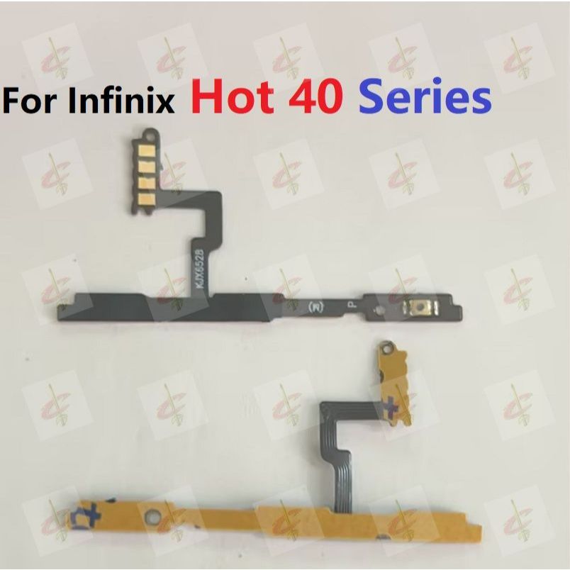 ปุ่มเปิดปิด แพรสวิตช์ สําหรับ Infinix HOT 40i 40 Pro X6528B X6836 X6837