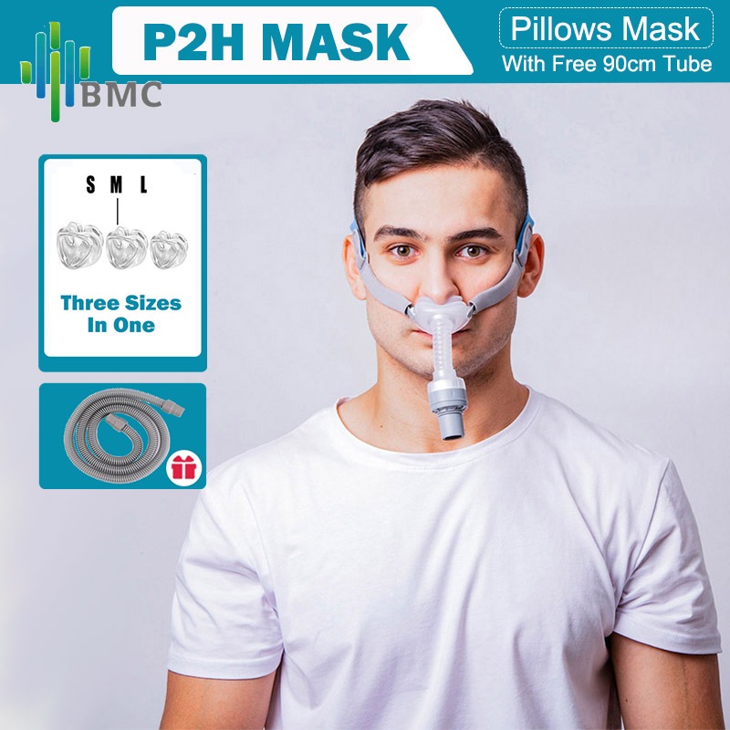 Bmc P2H CPAP หน้ากากปิดจมูก P2H กันน้ํา สําหรับ MI Mini Auto CPAP