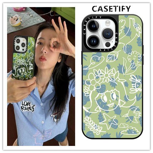 Casetify เหมาะสําหรับ iPhone 15 Pro Max 14 Pro Max 13 Pro Max 12 Pro Max 11 Mirror Phone Case
