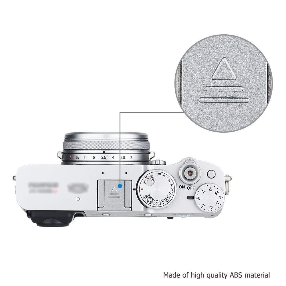 JJC Hot Shoe Cover Cap ฝาครอบรองเท้าร้อนสำหรับกล้อง Fuji Fujifilm X100VI X-S20 X-S10 X-T50 X-T30 II X-T20 X-T10 X-T4 X-T3 X-T2E X1 X-E X-E X-E X2E X-T1 X-T3 X-M5 X100F X100T X100S X-T100 GFX100