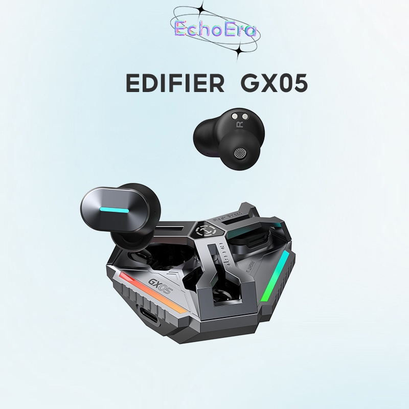 Edifier GX05 หูฟังบลูทูธไร ้ สาย Ultra-Latency TWS Gaming Earbuds, Fast Charging, Bluetooth V5.3