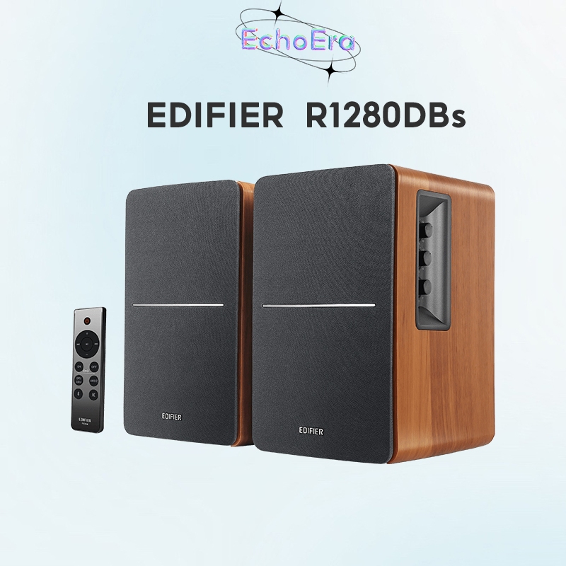 Edifier R1280DBs Active Bluetooth Bookshelf ลําโพงตู ้ ไม ้ 42W RMS รวม power