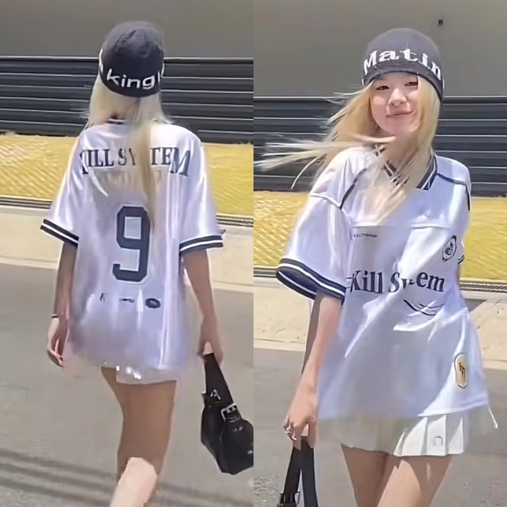 เสื้อยืดคอปก Tym สําหรับผู้ชายและผู้หญิง No. 09 OverSize Loose Form - เสื้อยืดกีฬา Unisxe Basketball Mix No. 9 แบรนด์ท้องถิ่น