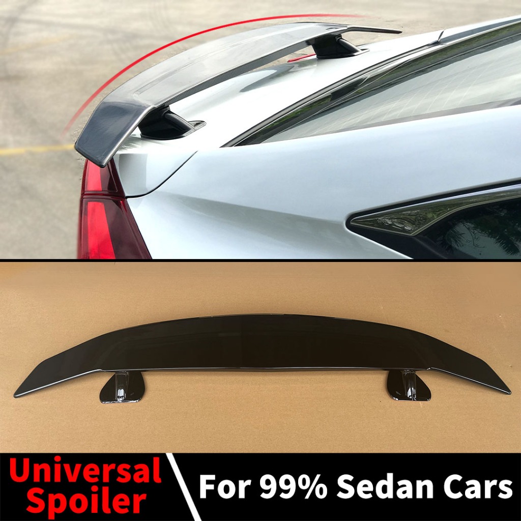 Universal GT JDM สไตล ์ Racing กีฬาด ้ านหลังสปอยเลอร ์ Air Deflector สําหรับ 99 % รถซีดานอุปกรณ ์ ปรับแต ่ งหางการปรับเปลี ่ ยน