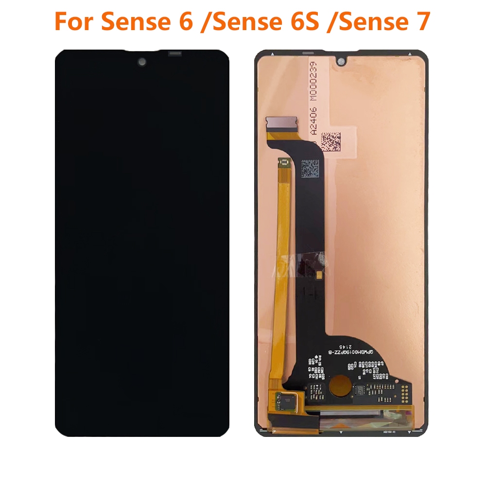 สําหรับ Sharp Aquos Sense 6 LCD Sense 7 Sense 6S จอแสดงผล Touch Screen Digitizer Assembly Repair อะไ