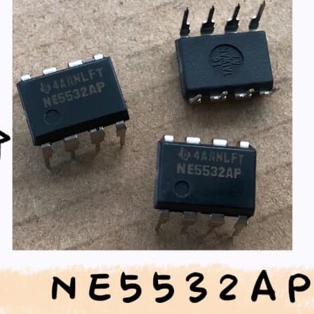 Ne5532ap DIP8 ของแท้ พร้อมส่ง 1 ชิ้น