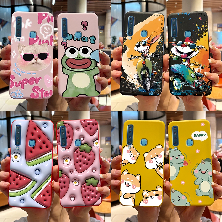 สําหรับ Samsung Galaxy A9 2018 A920F เคสโทรศัพท ์ ซิลิโคนนุ ่ มการ ์ ตูนปกหลังสําหรับ Samsung A9 2018 SM-A920F กันกระแทกปลอก