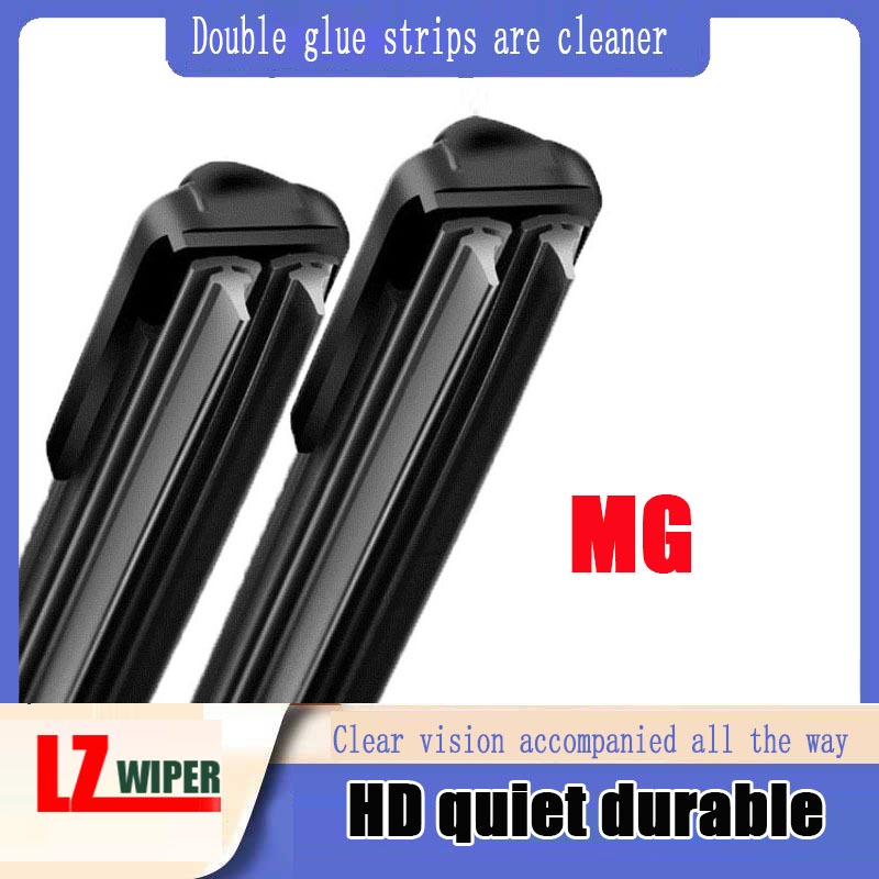 Mg Mg 3 5 6 Gs HS Zs extender แถบยางคู่ที่ปัดน้ําฝนกระดูกอ่อนปัดน้ําฝนบล็อกน้ําใบปัดน้ําฝนด้านหน้าและด้านหลัง