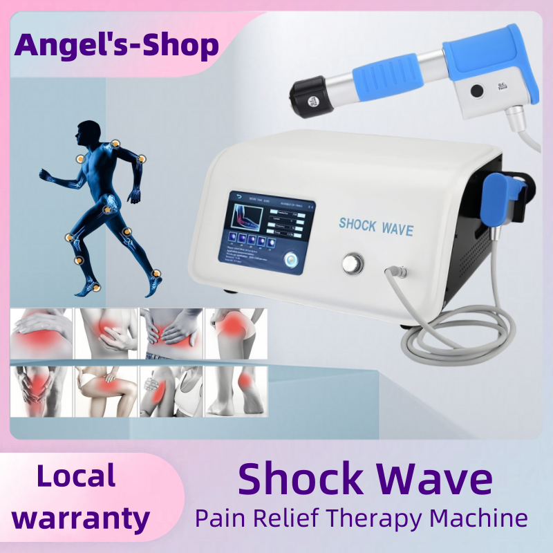 Shock Wave Pain Relief Therapy Machine ESWT Shockwave Massager กระชับผิว Extracorporeal Erectile Dysfunction กายภาพบําบัด Treatment ED Body นวดสปาอุปกรณ ์