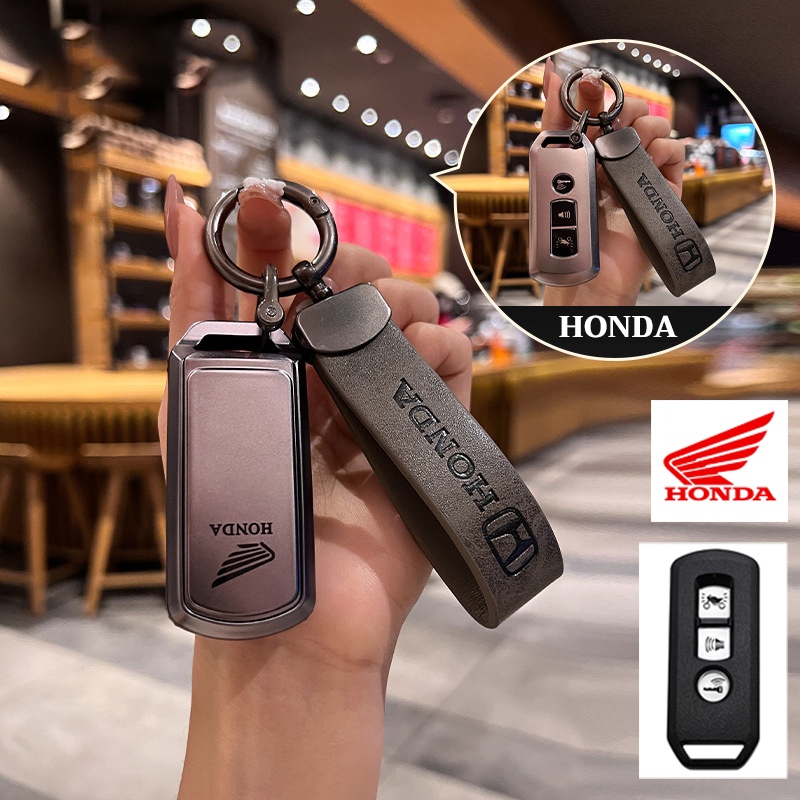 Tpu ฝาครอบกุญแจผู ้ ถือพวงกุญแจ Protector สําหรับ Honda SH Mode/SH 125-150 Huawei-2019/SH150 2021 ใหม ่ vn/PCX150/ PCX2016-2020/ADV/FORZA 300 /NS110R/ฝาครอบกุญแจสกู ๊ ตเตอร ์ พวงกุญแจฮอนด ้ า