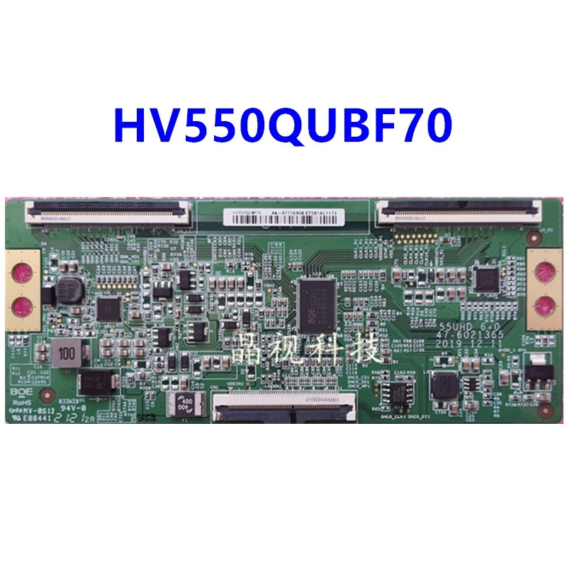 1 ชิ ้ นแบรนด ์ ใหม ่ ต ้ นฉบับสําหรับ BOE HV550QUB-F70 55UHD 47-60214245 บอร ์ ดตรรกะ พอร ์ ตอ ่ อน 4K