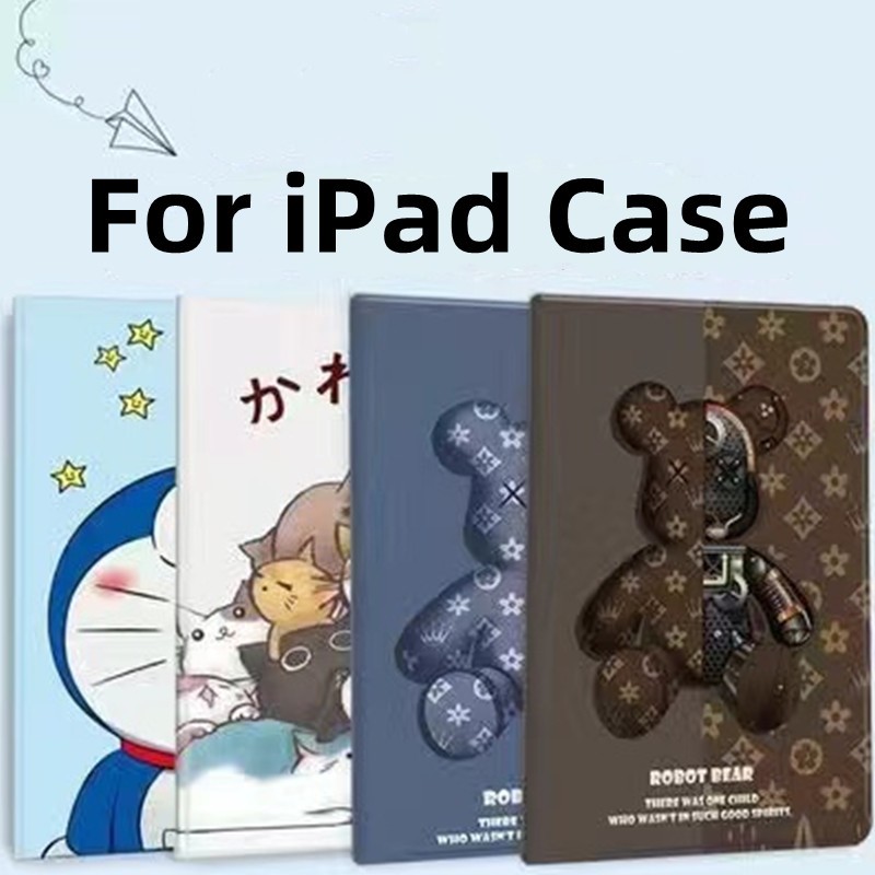 ⭐️Gloomy Bear⭐️ เคสไอแพด ลายการ์ตูน iPad Mini 1 2 3 4 5 6/ iPad 2 3 4 / iPad Pro 9.7 Air1 Air2 / iPad Pro 10.5 / ipad Gen 7/8/9 10.2  Smart Case