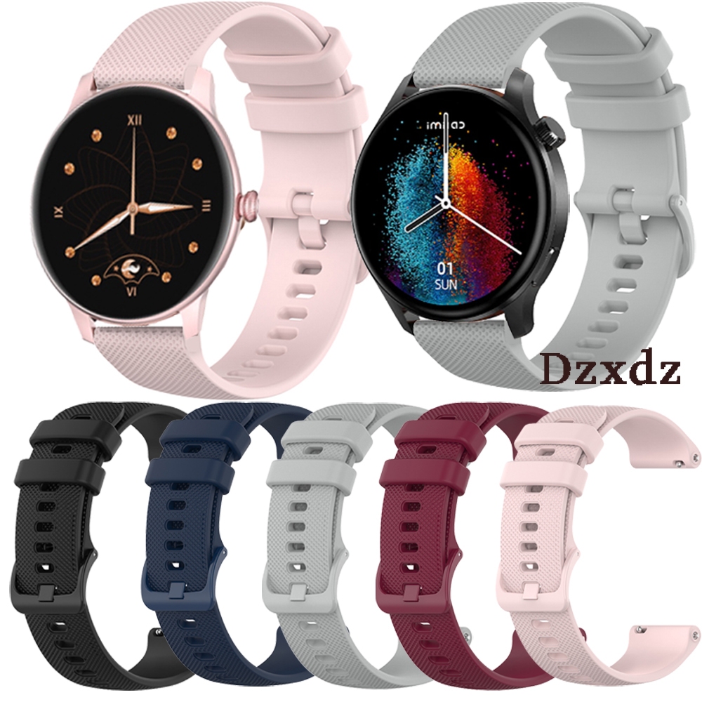 สายนาฬิกา IMILAB W11 Active สายนาฬิกาข้อมือ ซิลิโคนนิ่ม แบบเปลี่ยน สําหรับ IMILAB W13 W12 ฟิล์ม IMIL