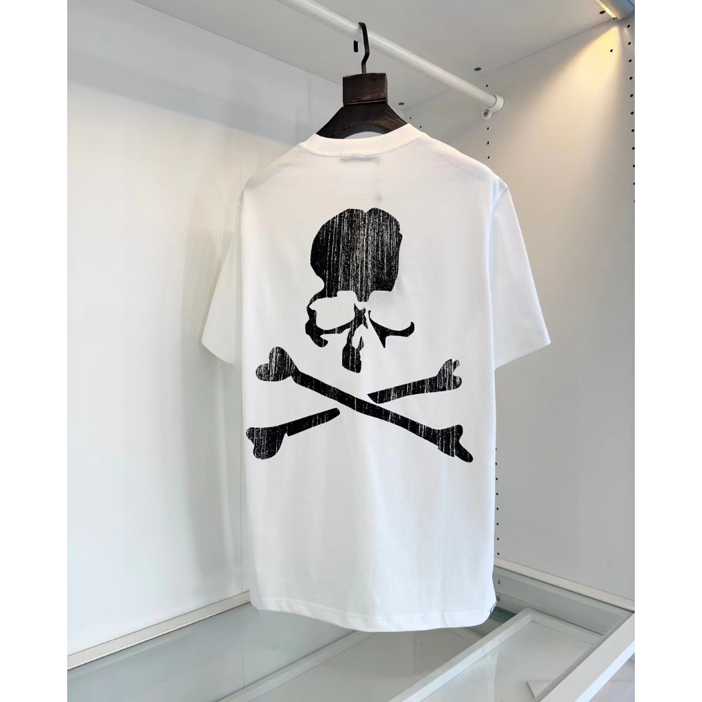 Mastermind JAPAN เสื ้ อยืดลําลอง MMJ Skull Print Men 's Wear