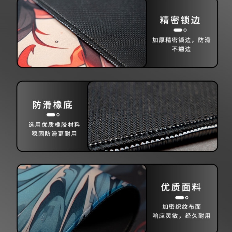 แผ ่ นรองเมาส ์ ขนาดใหญ ่ Graffiti Girl แป ้ นพิมพ ์ Pad Cool หอพักสํานักงานแผ ่ นรองเมาส ์ แผ ่ นรองโต ๊ ะ