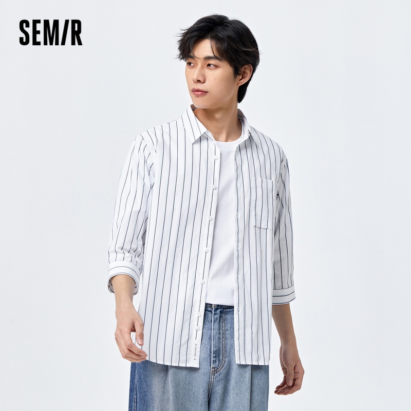 Semir เสื้อเชิ้ตลายทางสำหรับผู้ชาย
