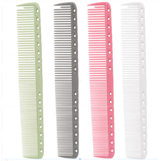 เครื ่ องมือทําผม 4 สี Fine ตัดหวี Hairdressing หวี Professional Salon Fine กว ้ างฟัน Hairdressing หวีจัดแต ่ งทรงผมหวีเหมาะสําหรับผมทั ้ งหมด