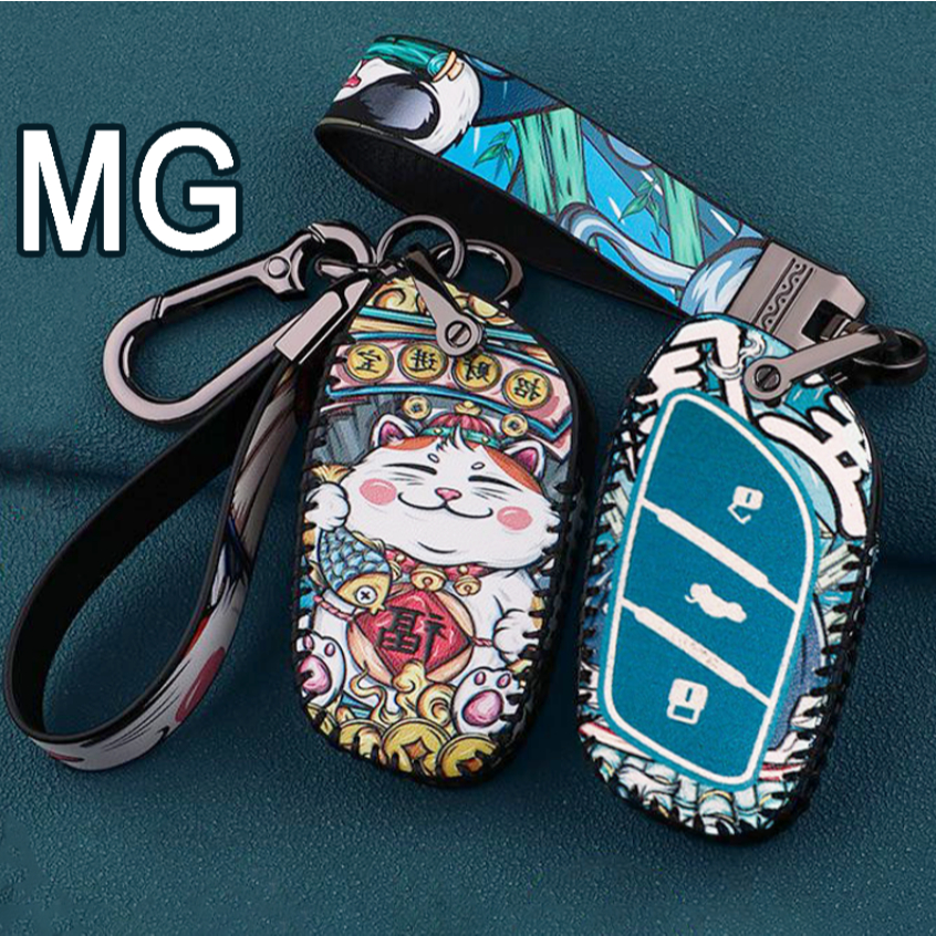 ปลอกกุญแจรถยนต์ สําหรับ MG ZS EV MG6 EZs EHS 2019 2020 Roewe I6 i5 RX3 RX8 erx5 MG5 MG3 PHEV epgggs 