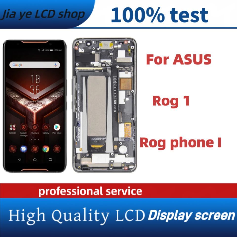 Lcd สําหรับ ASUS ROG โทรศัพท ์ ZS600KL Z01QD หน ้ าจอ LCD DisplayTouch Digitizer Assembly ROG 1