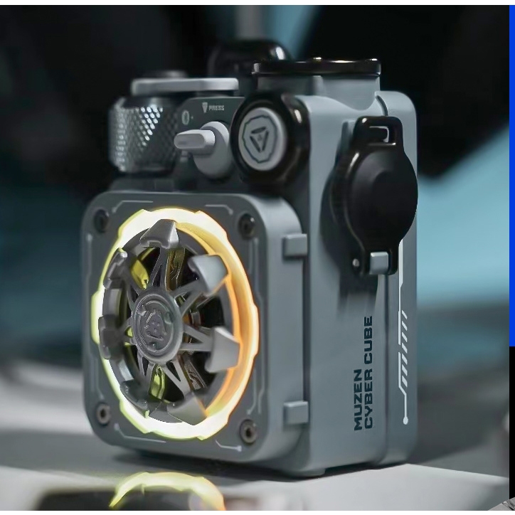 Muzen Audio Wild Mini เสียงขนาดเล็กไร้สายบลูทูธ XOG Mechanical Cyber Speaker