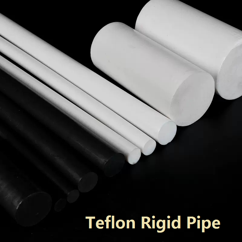ท ่ อ PTFE PTFE ท ่ อแข ็ งพลาสติกทนความร ้ อน PTFE แขนเทฟลอน Hollow Rod Sleeve OD2-16mm