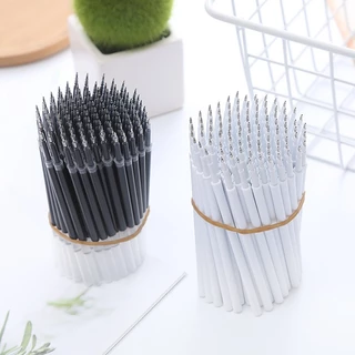 10 ชิ ้ นเจลปากกาเติมกดปากกาเติม ST Nib 0.5 มม.นักเรียนเครื ่ องเขียน WJ207