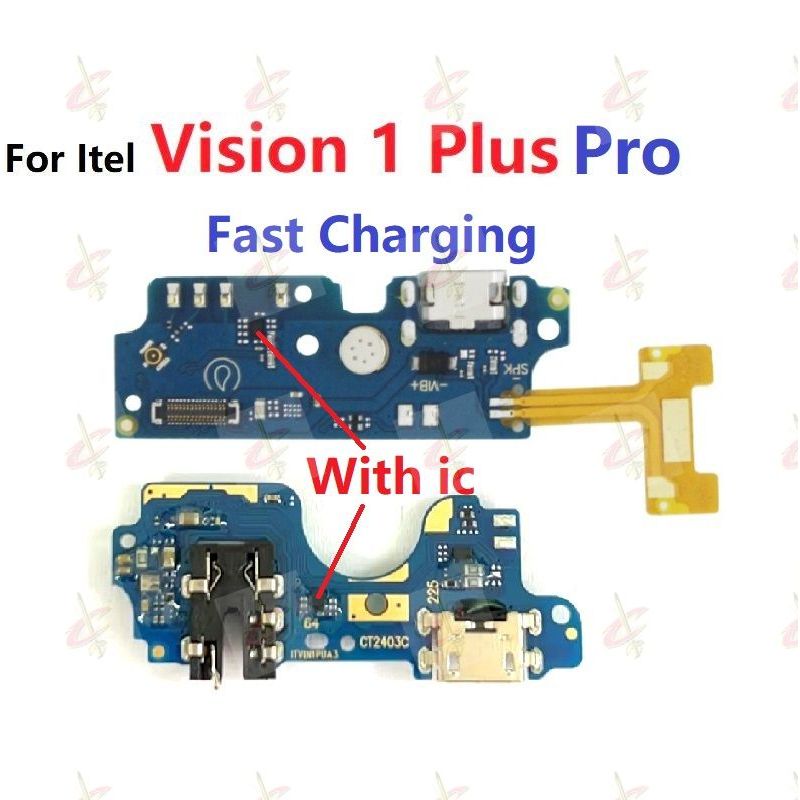 แพรตูดชาร์จ (Charging board) สําหรับ Itel vision 1 Plus Pro L6502 L6501 L6005