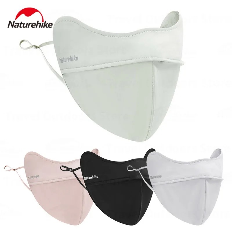Naturehike ครีมกันแดด Face Mask ล ้ างทําความสะอาดได ้ UV Blocking Sun Protection Mask Reusable Cooling Anti-Ultraviolet Mask กีฬากลางแจ ้ ง Face Eye Guard