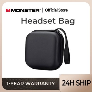 Monster กระเป๋าใส่หูฟัง มีซิป ตาข่าย สําหรับหูฟัง / สาย USB …