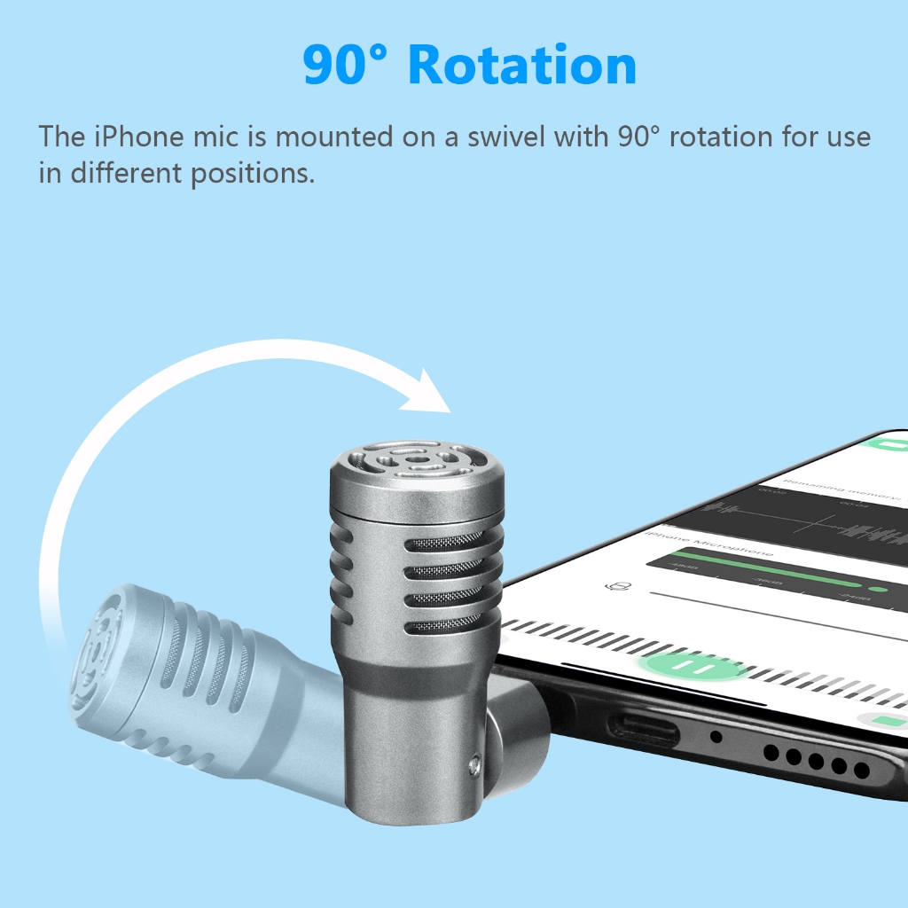 BOYA BY-P4 ไมค์ไร้สาย ไมค์จิ๋ว  ไมค์ Plug & Play ไมค์ตัดเสียงรบกวน สำหรับ Vlog iOS Android DSLR