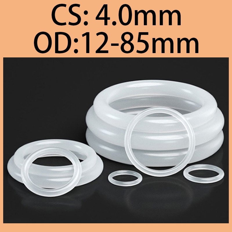 โอริง ORing O-ring ยางโอริง เกรดอาหาร  CS4.0mm, OD12-85mm