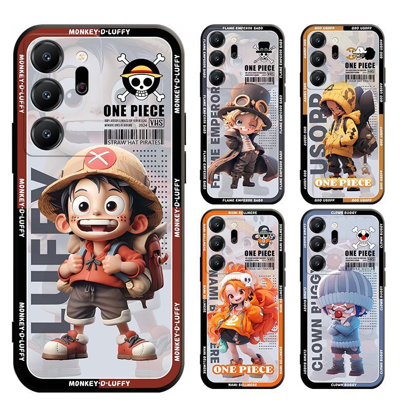 สําหรับ samsung note 20 10 9 8 ultra j8 j7 pro prime plus onepiece luffy Case Soft Cover