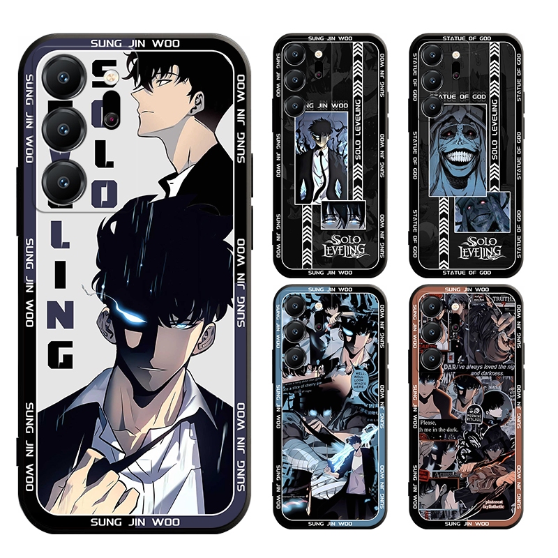 เคสสําหรับ samsung note 20 10 9 8 ultra j8 j7 pro prime plus Solo Leveling Case Soft Cover