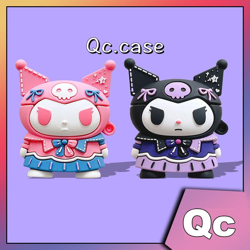 「Qc 」cute การ ์ ตูน Kulomi AirPod case airpods case airpods 2 case airpods 3 case airpods pro case a