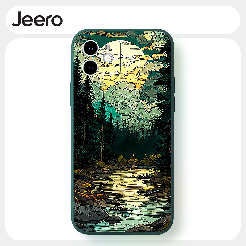 Jeero เคสไอโฟน เคสซิลิโคนนุ่มกันกระแทกน่ารักตลก เคสโทรศัพท์  for iPhone 16 15 14 13 12 11 Pro Max SE