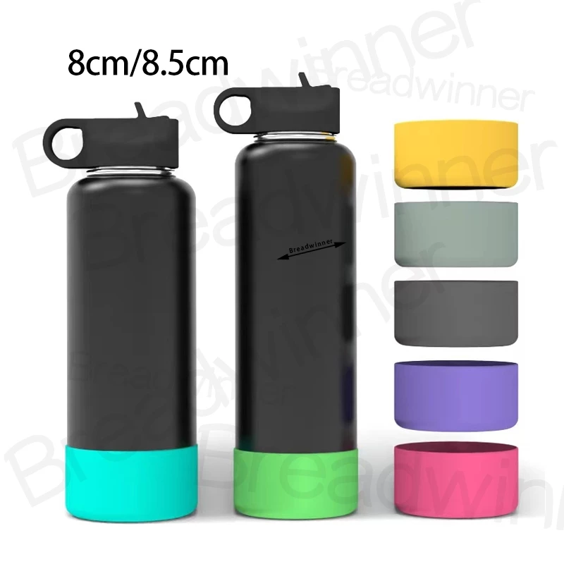 Drinkware 600ML/800ML 8 ซม.1000ML8.5 ซม.ซิลิโคน Tumbler Boot ถ ้ วยกีฬาขวดน ้ ํา aqua แก ้ วกระติกน ้ ําอุปกรณ ์ เสริมกระติกน ้ ําร ้ อนฉนวนสูญญากาศฝาครอบ
