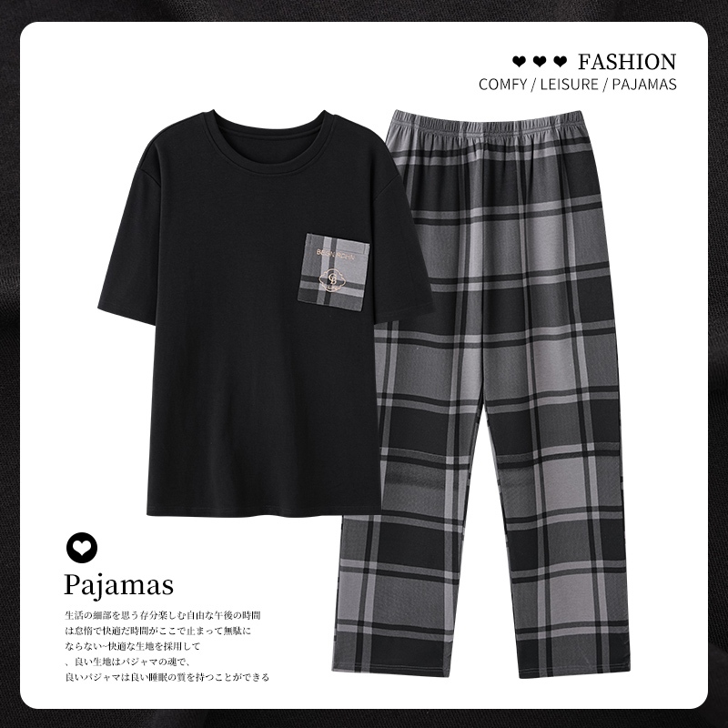 ใหม่ชุดนอนผู้ชาย L-4XL Plus ขนาด Sleeping เสื้อ Man Elegant Breathable Nighties แขนยาวผ้าฝ้าย Nighties